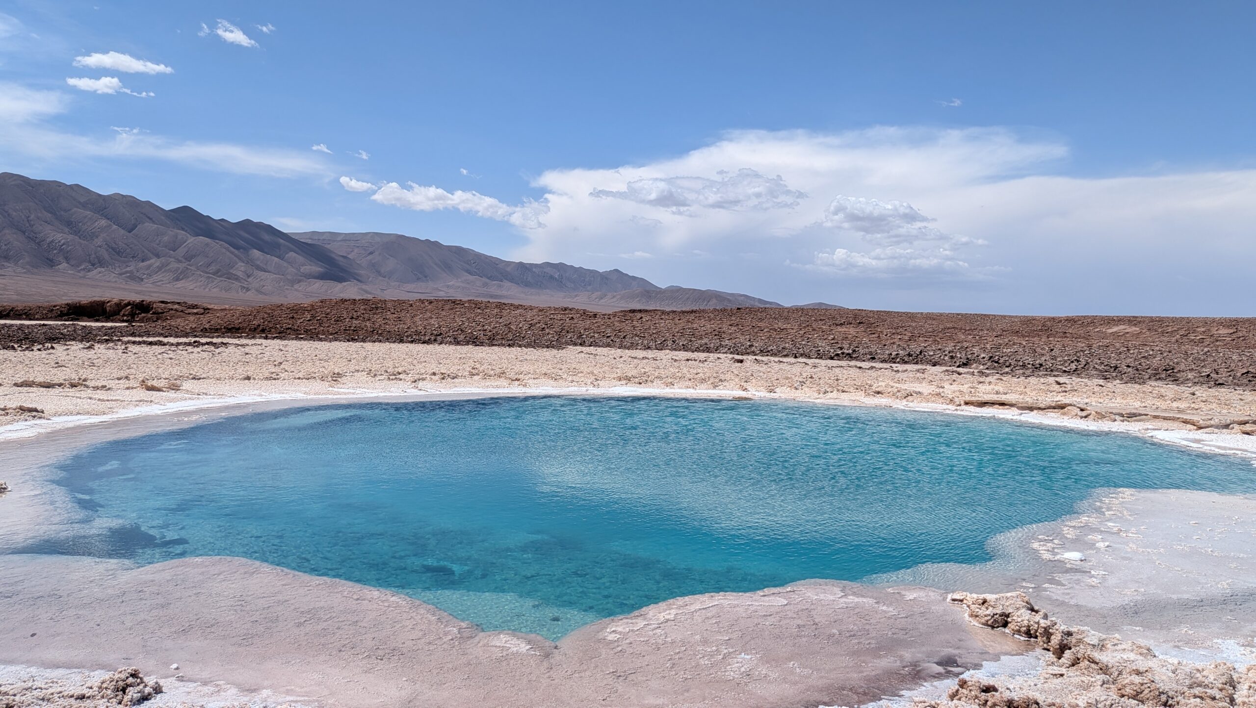 Laguna Baltinache salt lagoons