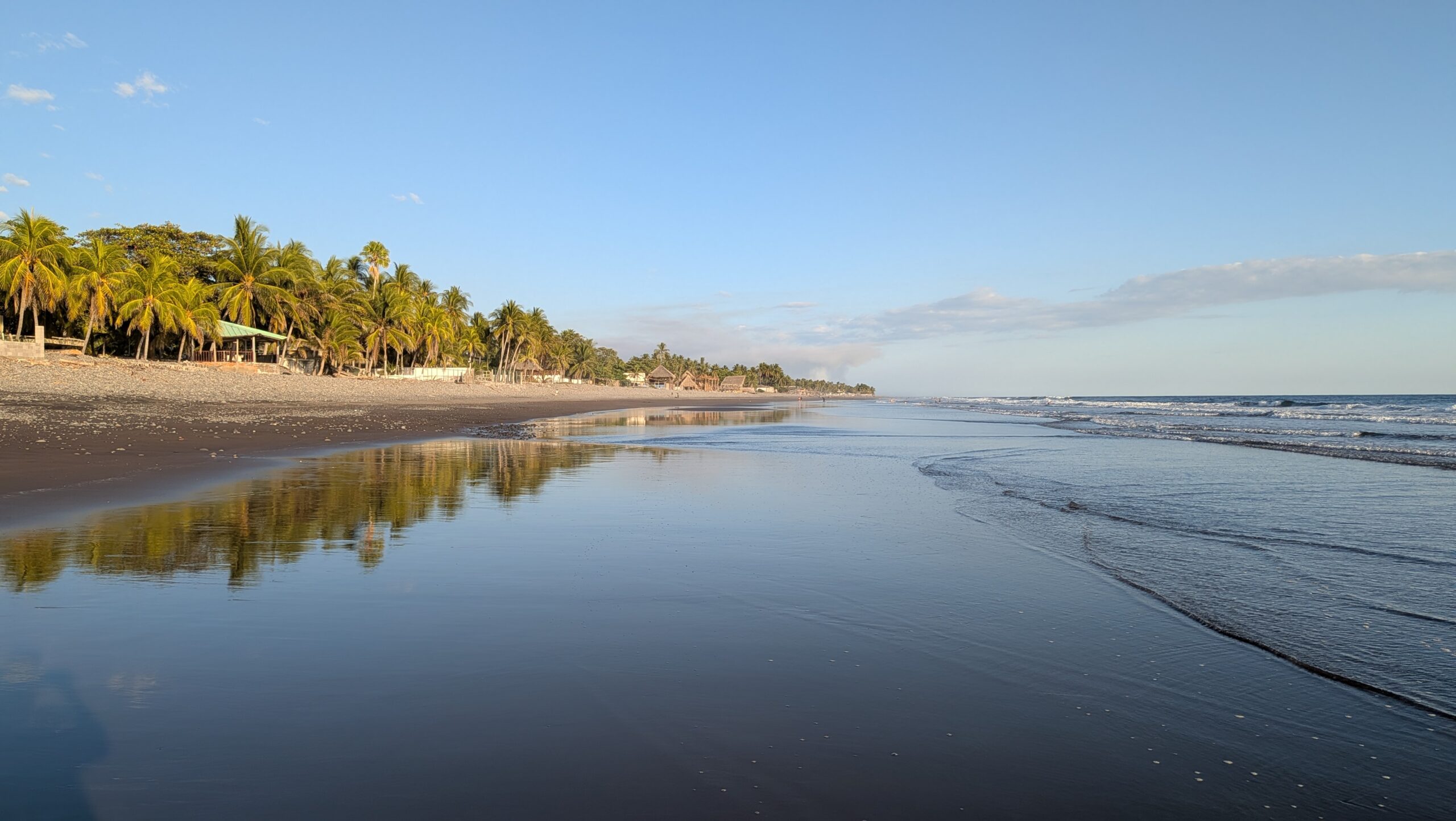 Coastal transit from Santa Ana to El Zonte, El Salvador