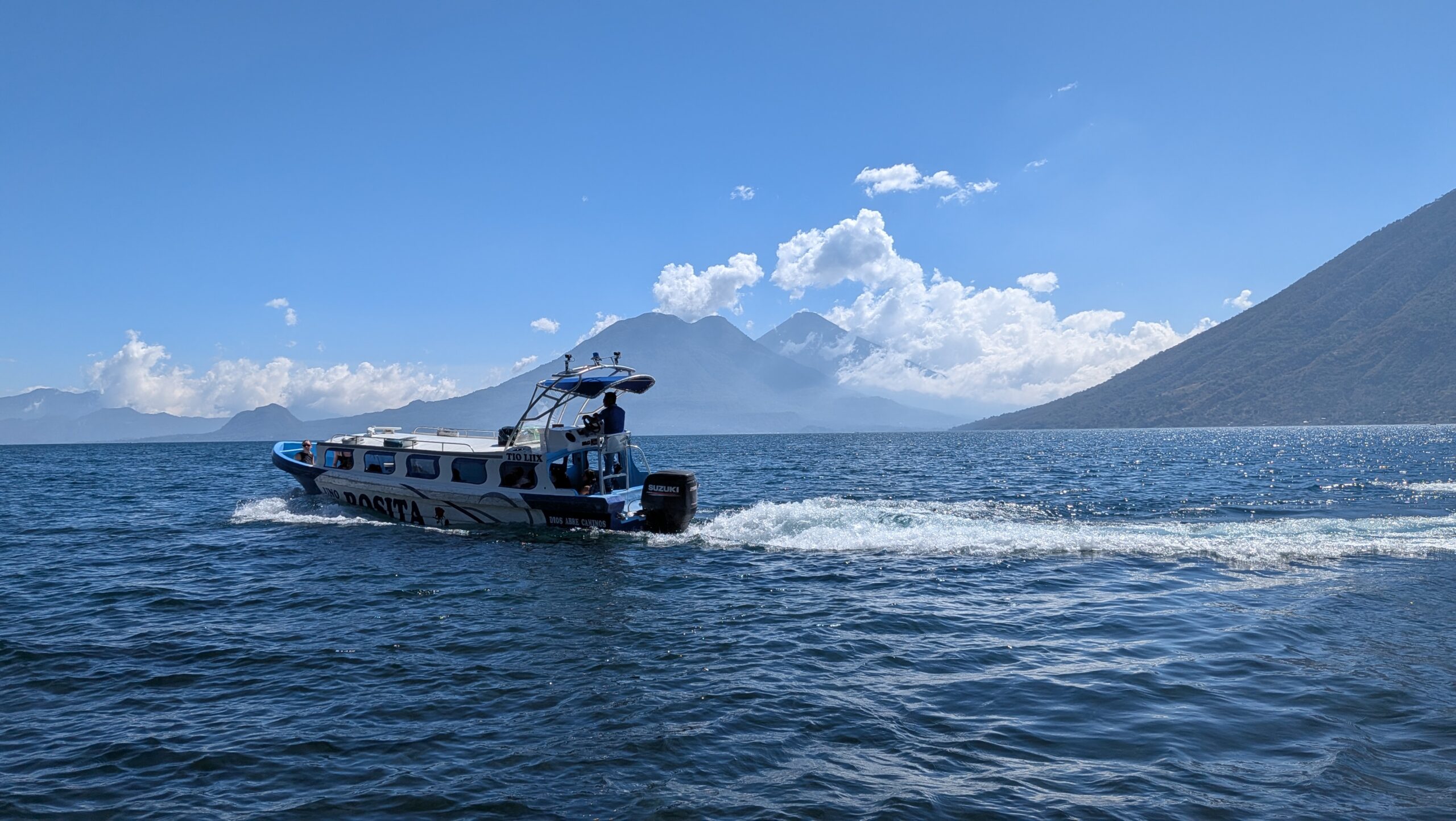 Descent to Lake Atitlan and arrival in San Marcos La Laguna