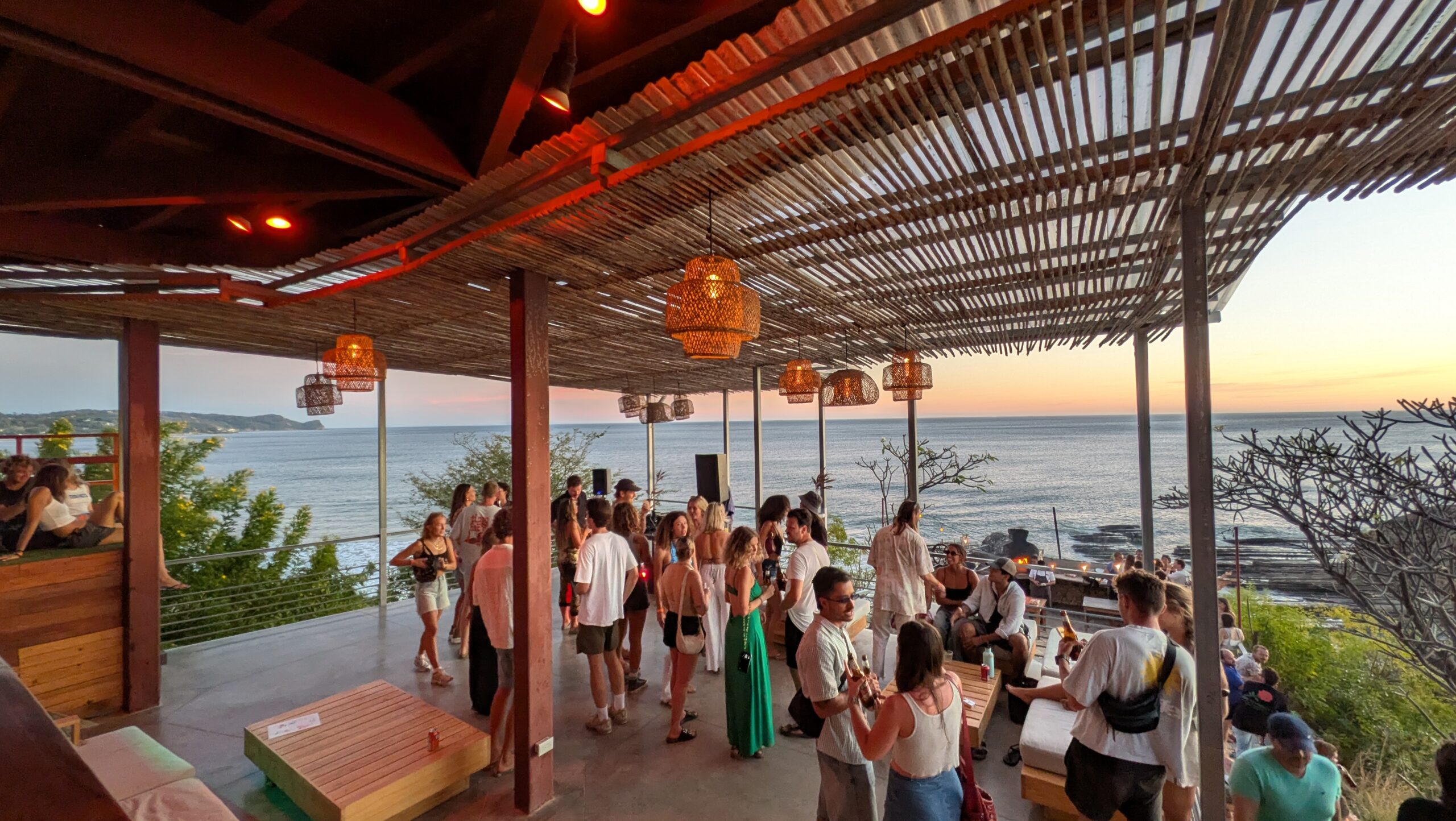 Rooftop yoga, a beach walk and Magnificent Rock in Popoyo