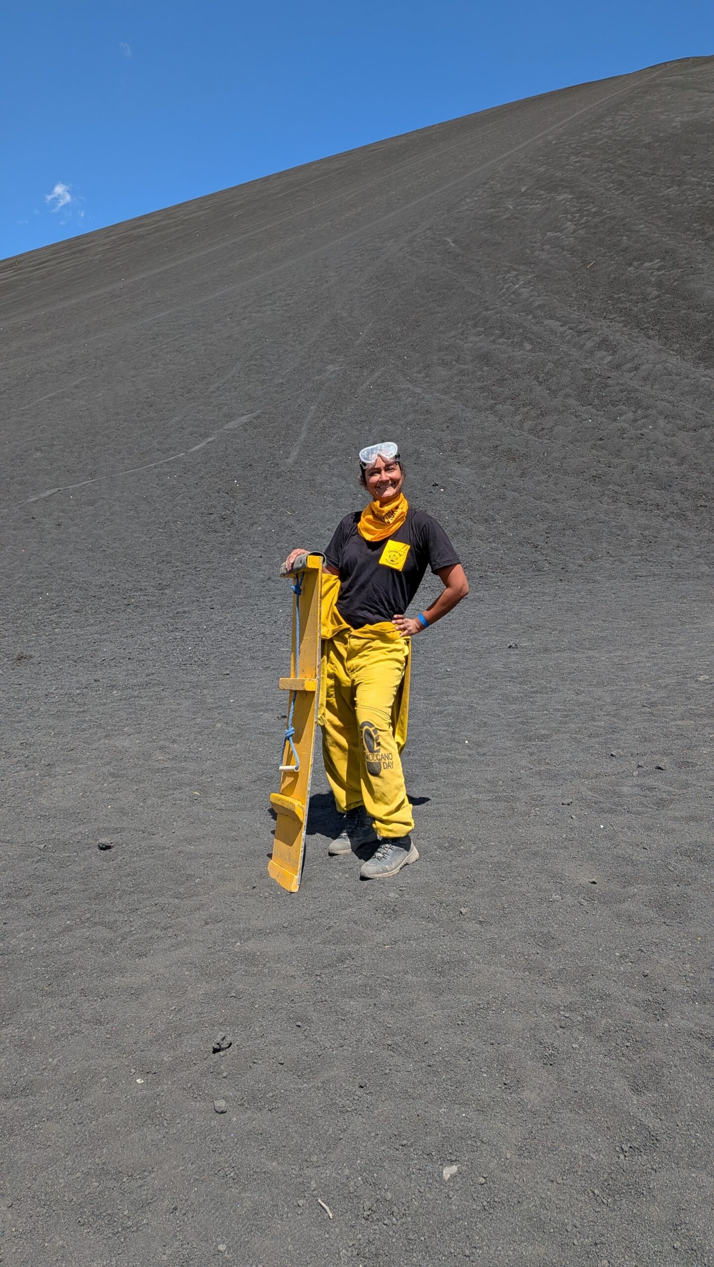 Volcano boarding at Cerro Negro and beach sunset in Las Penitas